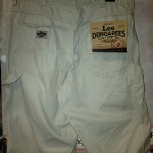 Lee Dungarees Carpenter Pants in Cream